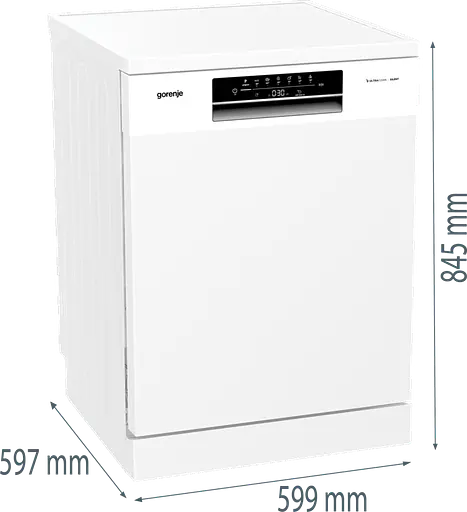 Посудомоечная машина Gorenje GS643E90W (7082437) - фото 5