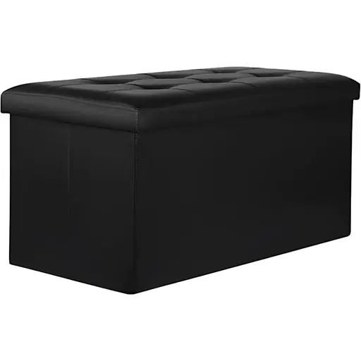 Пуф Leobert Mery 97 л экокожа черный