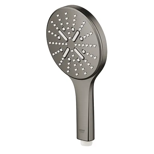 Ручний душ 3 режими струменя Grohe Rainshower Smartactive 130 26574AL0, Графит - фото 3