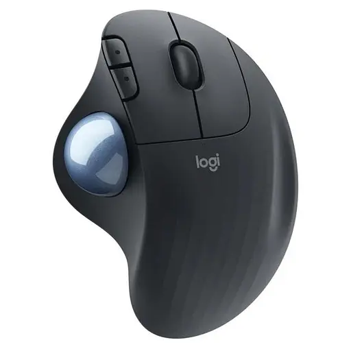 Беспроводная мышь Logitech M575 Ergo Wireless Trackball Graphite (910-006221) - фото 1