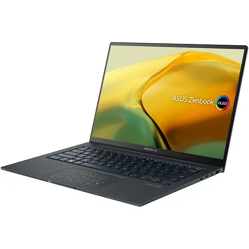 Ноутбук ASUS Zenbook 14X OLED UX3404VA с процессором Intel Core i5-13500 Pana la 4.70 GHz, 14.5", 2.8K OLED, 16GB, 1TB SSD, Intel Iris Xe графикой, Windows 11 Pro, Inkwell серый - фото 2