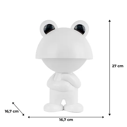 Світильник-нічник Kite LED з акумулятором Dreamy Froggy білий (K25-315-3-1) - фото 5