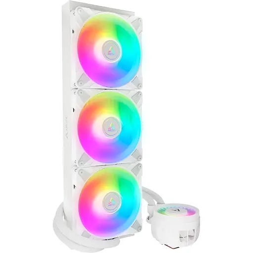 Система водяного охолодження Arctic Liquid Freezer III 420 A-RGB White (ACFRE00153A) [143371] - фото 2