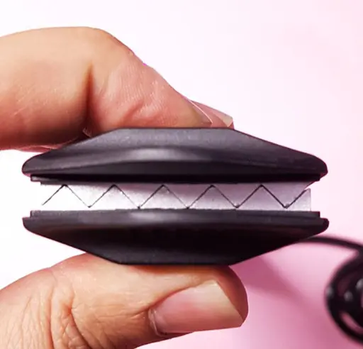 Професійна плойка гофре для кореневого об'єму волосся Rozia HR 746 велике гофре кераміка 30 Вт - фото 6