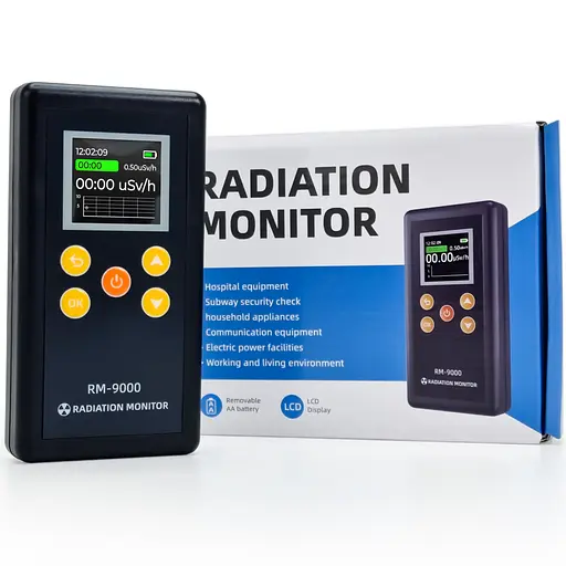 Дозиметр радиации RM-9000 портативный бытовой, карманный счетчик Гейгера радиометр радиации - фото 2