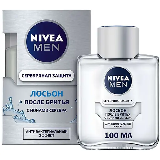 Лосьйон після гоління Nivea Men Срібний захист 100 мл