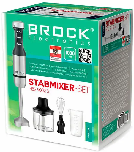 Блендер BROCK HBS 9002 S (подрібнювач, міксер) - фото 3