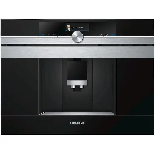 Кавомашина Siemens вбудовувана 2.4л зерно+мелена чорна - фото 1