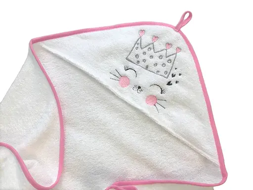Махровое полотенце Moontime "Котик" - фото 2