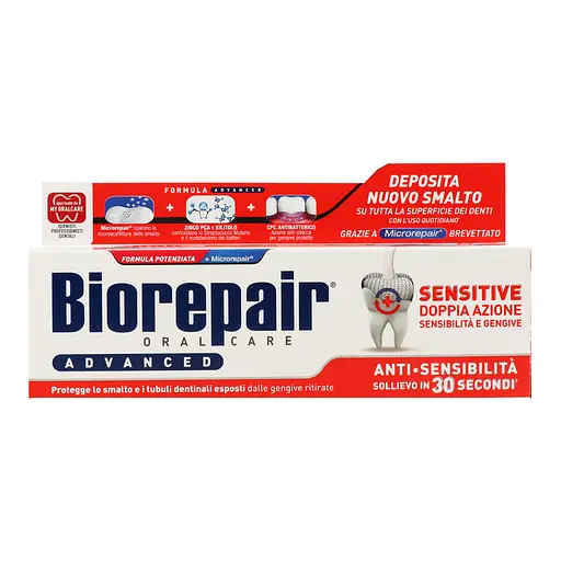 Зубная паста Biorepair Лишение чувствительности двойное действие 75 мл - фото 3