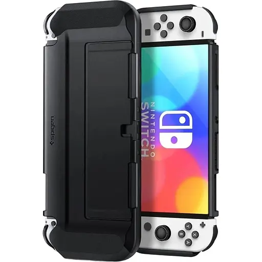 Чохол Spigen Thin Fit для Nintendo Switch OLED Black (ACS04239) [113505] - фото 12