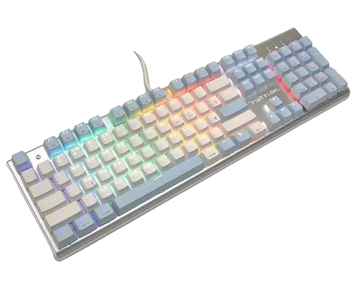 Клавіатура A4Tech Fstyler FS100 RGB Icy Blue - фото 2