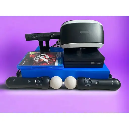 Очки виртуальной реальности Sony Playstation Vr (вторая версия) + мувы контролеры движения + игра в подарок