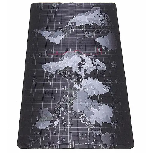 Килимок під мишку довгий Мапа світу товстий 78 см
