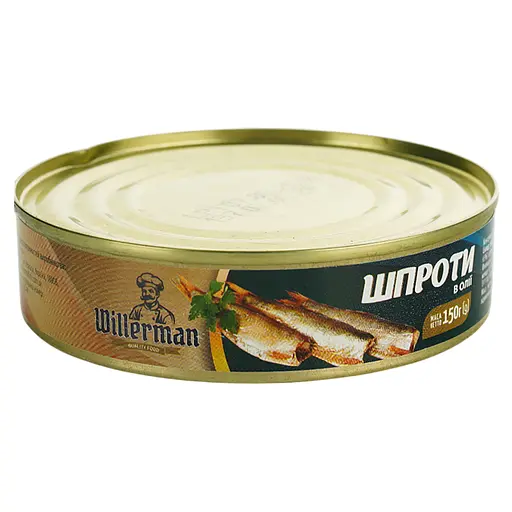  Шпроти в олії Willerman 150 г 