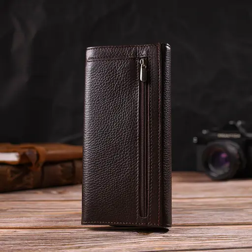 Женский кожаный кошелек Canpellini 18х8.7х2 см acs0025524 - фото 7