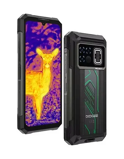 Смартфон Doogee Fire 6 Max 8/256 Gb с аккумулятором 20800 мАч зеленый - фото 6