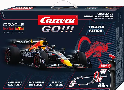 Гоночная трасса Carrera Pure Red Bull Power Formula черный 20068002
