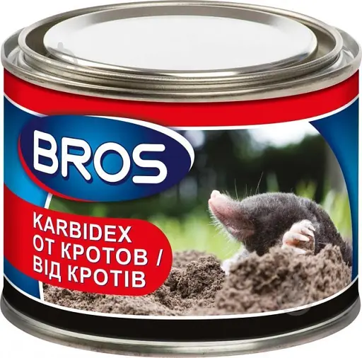 Средство гранулы от кротов Bros Karbidex 500 г