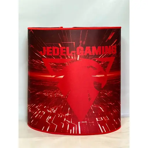 Игровая поверхность Jedel MP-07 геймерский коврик для мышки для ПК/ноутбука 70x30 см черный/красный - фото 5