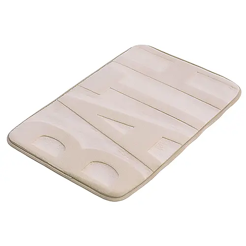 Килимок для ванної Bisk Basic 5, бежевий (07898)