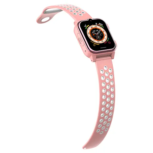 Смарт годинник-телефон дитячі Wonlex CT21 з відеодзвінком WI-FI GPS SIM-карта Pink (18556) - фото 3