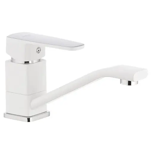 Смеситель для умывальника Mixxus Missouri 555 MI0593 Белый матовый - фото 1