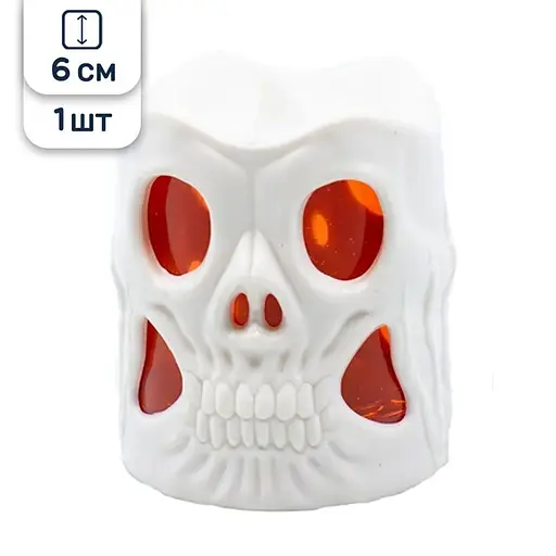 Свеча Хэллоуин, 5,2*7,5 см, LED, IDEA12-HOL29 - фото 2