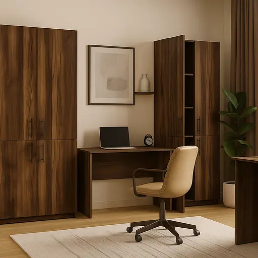 Шафа для документів закрита ОП-614 Orange-Line 700х347х1825 Дуб Бароко рістретто - фото 2