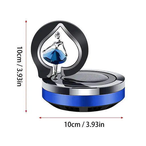 Автомобильный ароматизатор Балерина B2 на солнечной батарее - фото 3