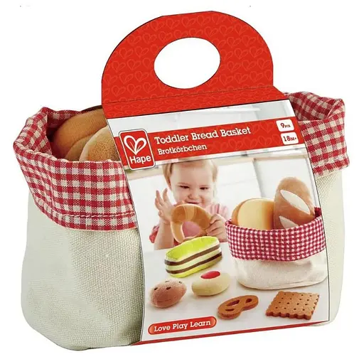 Игровой набор Hape E3168 Корзина с выпечкой набор текстильных игрушек - фото 7