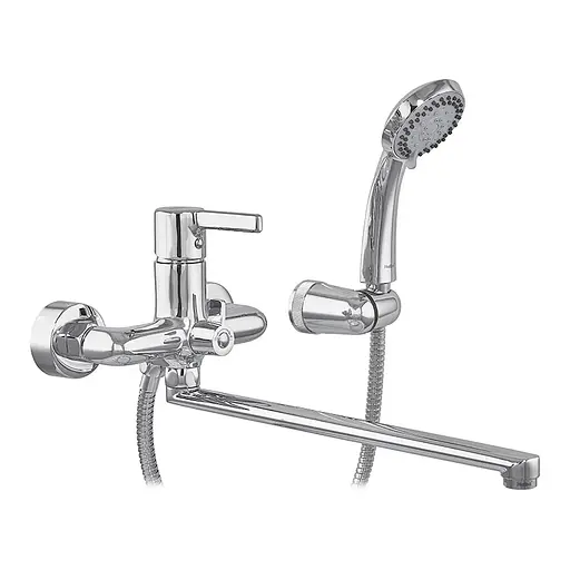 Смеситель для ванны Haiba Markus 006 Euro HB3968 Хром - фото 1