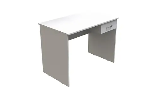 Стол компьютерный Бад Ferrum-decor 750x1000x600 ДСП Белое 16 мм (FRD-104746) - фото 2