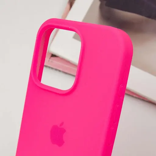 Чохол Epik Silicone Case Full Protective AA для Apple iPhone 16 Pro Max 6.9 Рожевий/Barbie pink - фото 5