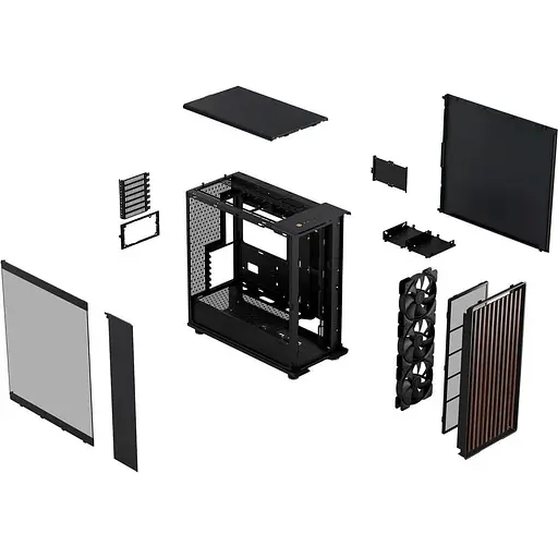 Корпус Fractal Design North XL Tempered Glass Charcoal Black (FD-C-NOR1X-02) без блока питания - фото 12