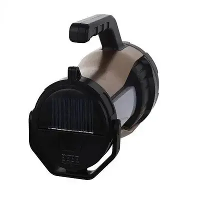 Ліхтар HEL-T96 (LM+2хCOB білий та червоний) + Powerbank + сонячна панель + microUSB - фото 4