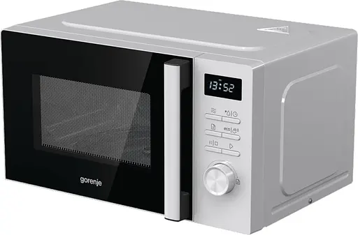 Мікрохвільова піч Gorenje 20л 800Вт дисплей білий - фото 2