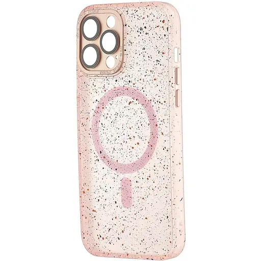Чехол-накладка DK для Apple iPhone 12 Pro Max MagSafe Composite Matte Splash (pink) - фото 7