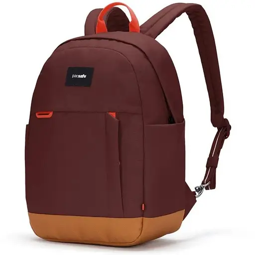 Рюкзак антивор Pacsafe Go 15 л backpack бургунди (35110345) - фото 3