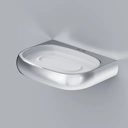 Мильниця Am.Pm Sensation скляна настінна хром A3034200, Хром - фото 4