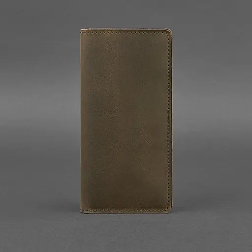 Шкіряне портмоне-купюрник 11.0 темно-коричневе - фото 6