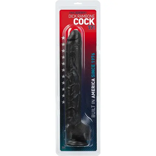 Фаллоимитатор Doc Johnson Dick RambOne Cock Black - фото 6