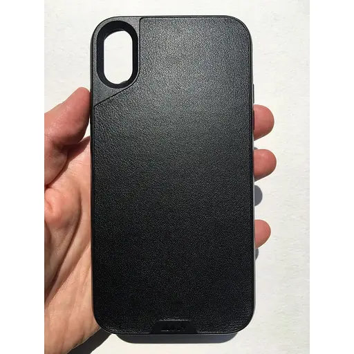 Оригинальный кожаный противоударный чехол Mous для Apple iPhone XR MOUS Limitless 2 Leather Case Black - фото 7