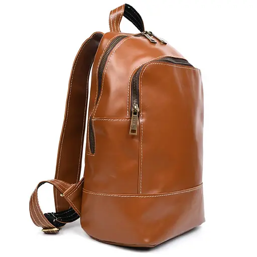 Женский кожаный рюкзак TARWA 27х36х13 см sum0028649 - фото 4