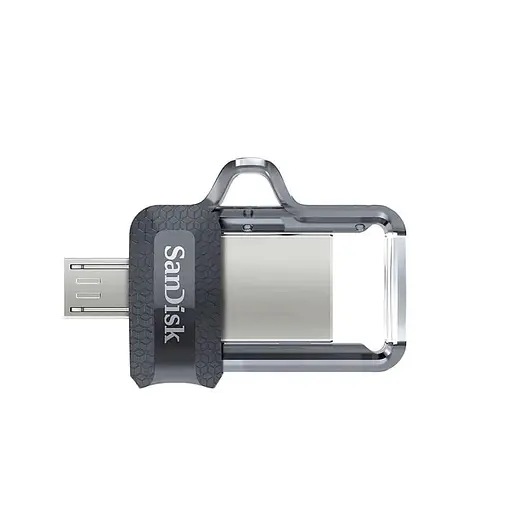 Flash-накопитель 2 в 1 - SanDisk Ultra Dual Drive OTG M3.0 256Gb (150Mb/s) - фото 4