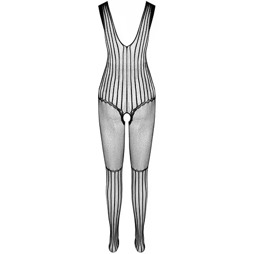 Сітчастий тілесний бодістокінг Casmir CA006 з малюнком боді та гетр - фото 6