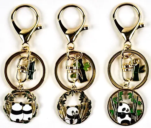 Брелок металевий Панда 7 см (В асортименті) - фото 2