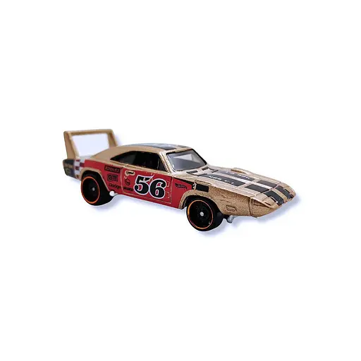 Базовая машинка Hot Wheels HW Starting Grid 69 Dodge Charger Daytona золотистая (5785) JJH97-N521 - фото 2