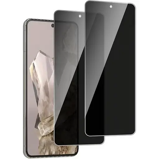 Защитное стекло DK для Google Pixel 8 Pro Антишпион Full Glue 020550 black 2 шт.