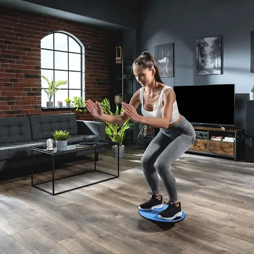 Диск балансировочный Hop-Sport 40см голубой - фото 6